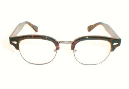 Vintage Brow-Line Eyeglasses, G-Man, Mission Control